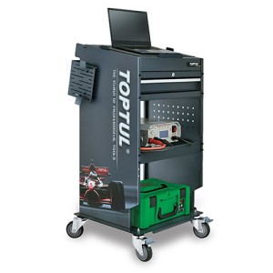 Візок автодіагноста 1 секція, 2 відкриті полиці