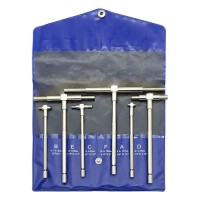 Набір телескопічних нутромірів (штихмас) 8-150мм 6 штук в сумці