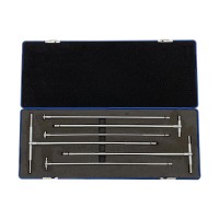 Набір телескопічних подовжених нутромірів (штихмас) 8-150мм 6 штук