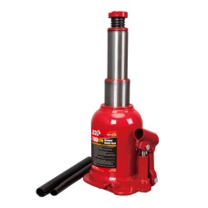 Домкрат пляшковий низькопрофільний двоштоковий 10т 180-430 мм