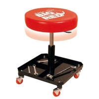 Стілець автослюсаря регулюємий з інструментальною полицею