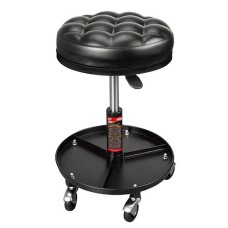 Стілець автослюсаря регулюємий з інструментальною полицею