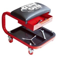 Стілець автослюсаря з інструментальною полицею