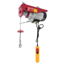 Таль (лебідка, тельфер) електрична міні 230В, 250/500 кг, висота підйому 12м