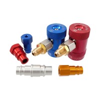 Комплект заправних муфт та перехідників R1234yf для автокондиціонера VALUE-500PLUS VALUE1234kit LAUNCH