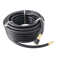 Шланг гумовий армований повітряний (PROFI) 20 атм 6x13мм, 10м з латунними швидкороз'ємними з'єднаннями