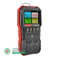 Вимірювач концентрації газів 4-в-1 (кисень (O2), монооксид вуглецю (CO), сірководень (H2S), горючий газ (LEL)