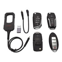 Програматор ключів з універсальним чіпом та набором смарт ключів 4 шт. X-431