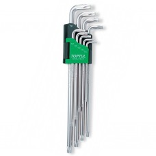 Набір Г-обр. ключів TORX T10-T50 9ед. супердл.