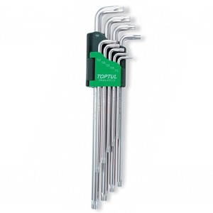 Набір Г-обр. ключів TORX T10-T50 9ед. супердл.