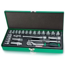 Набір інструменту 3/8″ 25ед.