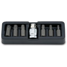 Набір біт 10мм TORX T25-T55 7ед.