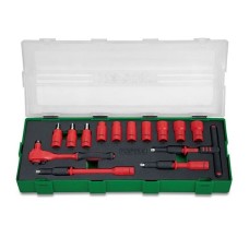 Набір інструменту електроізольовані VDE 1/4″ 14ед. (6-гр.)