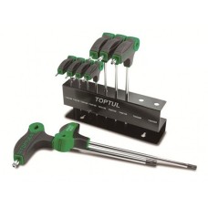 Набір ключів TORX з ручкою L-обр. T10-T50 9ед.