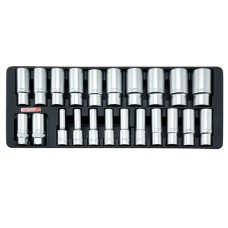 Набір головок довгих 1/2″ 22ед.