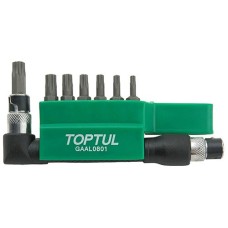 Набір біт 1/4″ TORX з Г-обр.переходніком