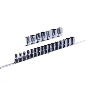 Набір головок 1/2″ 23ед. На планці