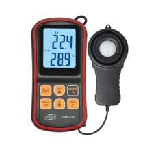 Вимірювач рівня освітленості (Люксметр) + термометр, USB BENETECH GM1030C
