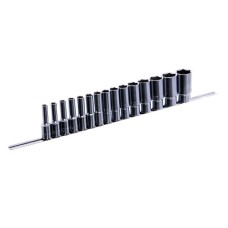 Набір головок довгих 1/2″ 15ЕД. На планці