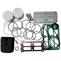 Рем.комплект для компрессора AB300-800-380 (фильтр, клапанная плита, н-р прокладок, н-р поршней HP и LP, н-р поршневых колец HP и LP, предохранительны