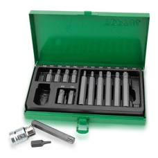 Набір біт 10мм TORX Т20-Т55 15ЕД.