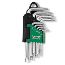 Набір Г-обр. ключів TORX T10-T50 9ед.