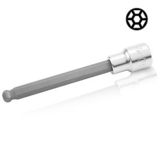 Головка з насадкою HEX 10мм 140мм 1/2″ з кулею