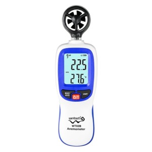Анемометр, Bluetooth 0,3-30 м/с, -10-45°C WINTACT WT82B