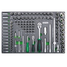 Набір інструменту 1/4″ і 1/2″ 111ед