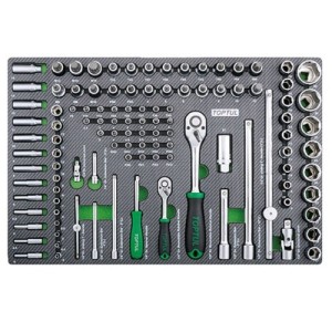 Набір інструменту 1/4″ і 1/2″ 111ед
