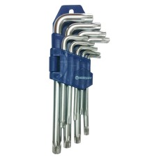 Набір ключів TORX з отвором Г-образних 9ед.