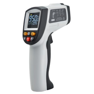 Безконтактний інфрачервоний термометр (пірометр) кол дисплей, -50-950°C, EMS=0,1-1 BENETECH GT950