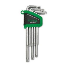 Haбіp Г-oбp. ключів TORX T10-T50 9oд. дoвгиx GSN-09LS TOPTUL